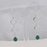 Larimar Silver Earring