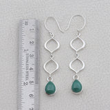 Larimar Silver Earring