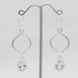 Labradorite Silver Earrings