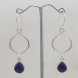 Labradorite Silver Earring