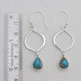 Labradorite Silver Earring