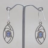 925 Starling Silver Tanzanite Earring