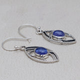 925 Starling Silver Tanzanite Earring