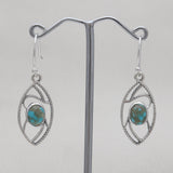 925 Sterling Silver Tanzanite Earrings