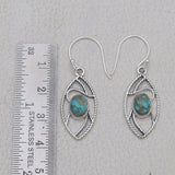 925 Sterling Silver Tanzanite Earrings