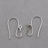 Natural Garnet  Studs Silver Earrings