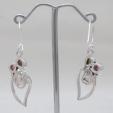 Tourmaline Silver Earrings