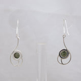 Labradorite Silver Earrings