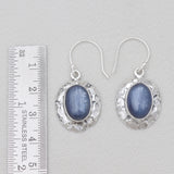 Kyanite Silver Designer Earrings