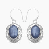Kyanite Silver Designer Earrings