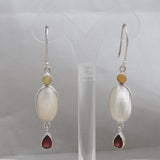 Osmina Mabe Pearl Opal Earrings