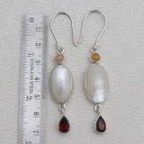 Osmina Mabe Pearl Opal Earrings