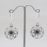 Mexican Turquoise Silver Earrings