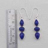 Rainbow Moonstone Silver Earrings