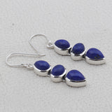 Labradorite Silver Earrings