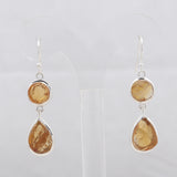 Amethyst Silver Earrings