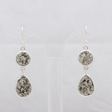 Amethyst Silver Earrings