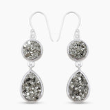 Amethyst Silver Earrings