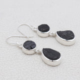 Amethyst Silver Earrings