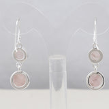 Natural Pyrite Silver Earrings