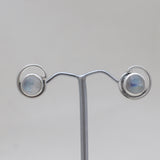 Natural Pearl Silver Earrings