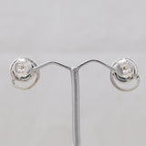 Natural Pearl Silver Earrings