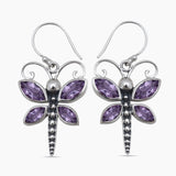 Mystic Quartz Silver Earrings