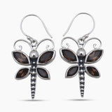 Mystic Quartz Silver Earrings