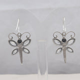 Mystic Quartz Silver Earrings