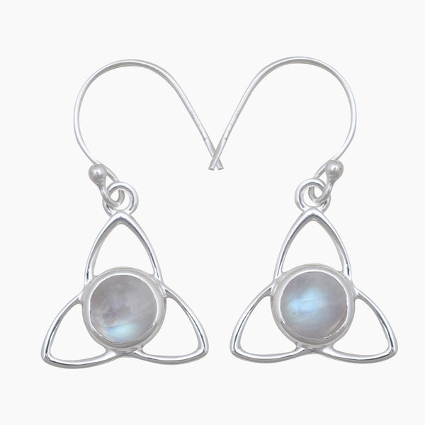 Larimar Silver Earrings