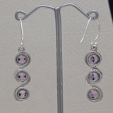 925 Starling Silver Amethyst Earring