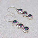 925 Starling Silver Amethyst Earring