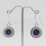 Lapis Lazuli Silver Earrings