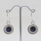 Lapis Lazuli Silver Earrings