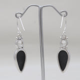 925 Sterling Silver Morado Opal Earrings