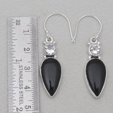 925 Sterling Silver Morado Opal Earrings