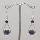 925 Starling Silver Black Onyx Earring