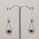 925 Starling Silver Black Onyx Earring