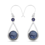 925 Starling Silver Black Onyx Earring