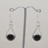 925 Starling Silver Black Onyx Earring