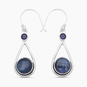 925 Sterling Silver Black Onyx Earrings