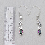 925 Starling Silver Amethyst Earring