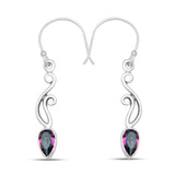 925 Starling Silver Amethyst Earring