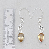 925 Starling Silver Amethyst Earring