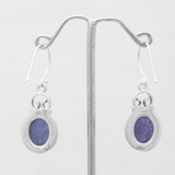 Amethyst Silver Earrings