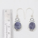 Amethyst Silver Earrings