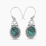 Amethyst Silver Earrings