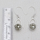 925 Starling Silver Rose Quartz Earring