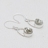 925 Starling Silver Rose Quartz Earring