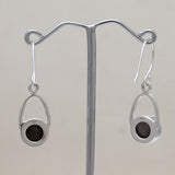 925 Starling Silver Rose Quartz Earring